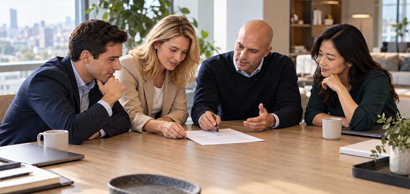 vesting socios empleados